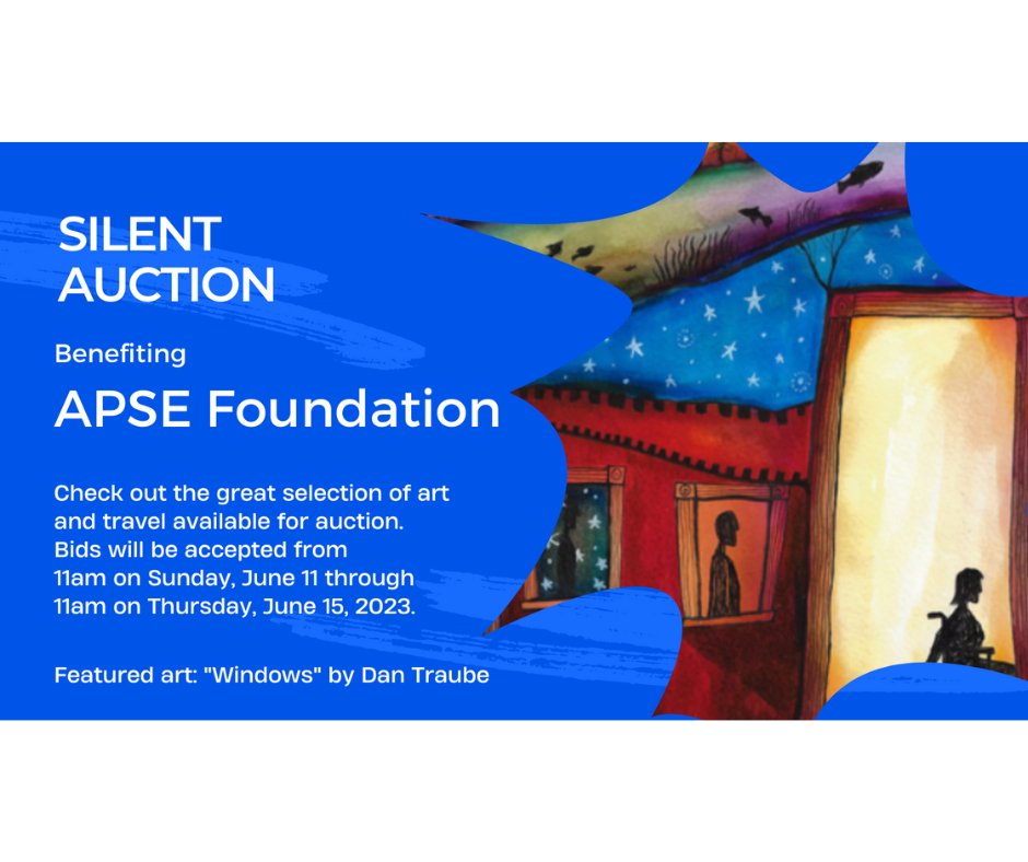We have some bidding wars going on! Don't miss out on the #APSE2023 (Online) Silent Auction! Place you bids on a great selection of art and travel packages. The auction with close at 11am EST on Thursday. June 15.
32auctions.com/apse2023