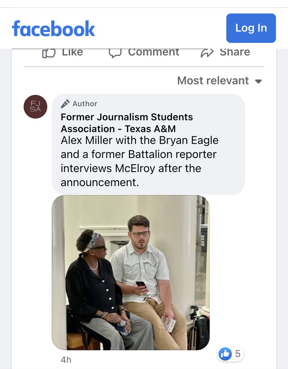 Full circle #TAMUjour moment 2 A&M journalism grads 2 former @TheBattOnline reporters 1 current, 1 former @theeagle reporter Welcome home to Aggieland Dr. Kathleen McElroy, new journalism program director for the Department of Communication & Journalism u.tamu.edu/McElroytoHelmJ…