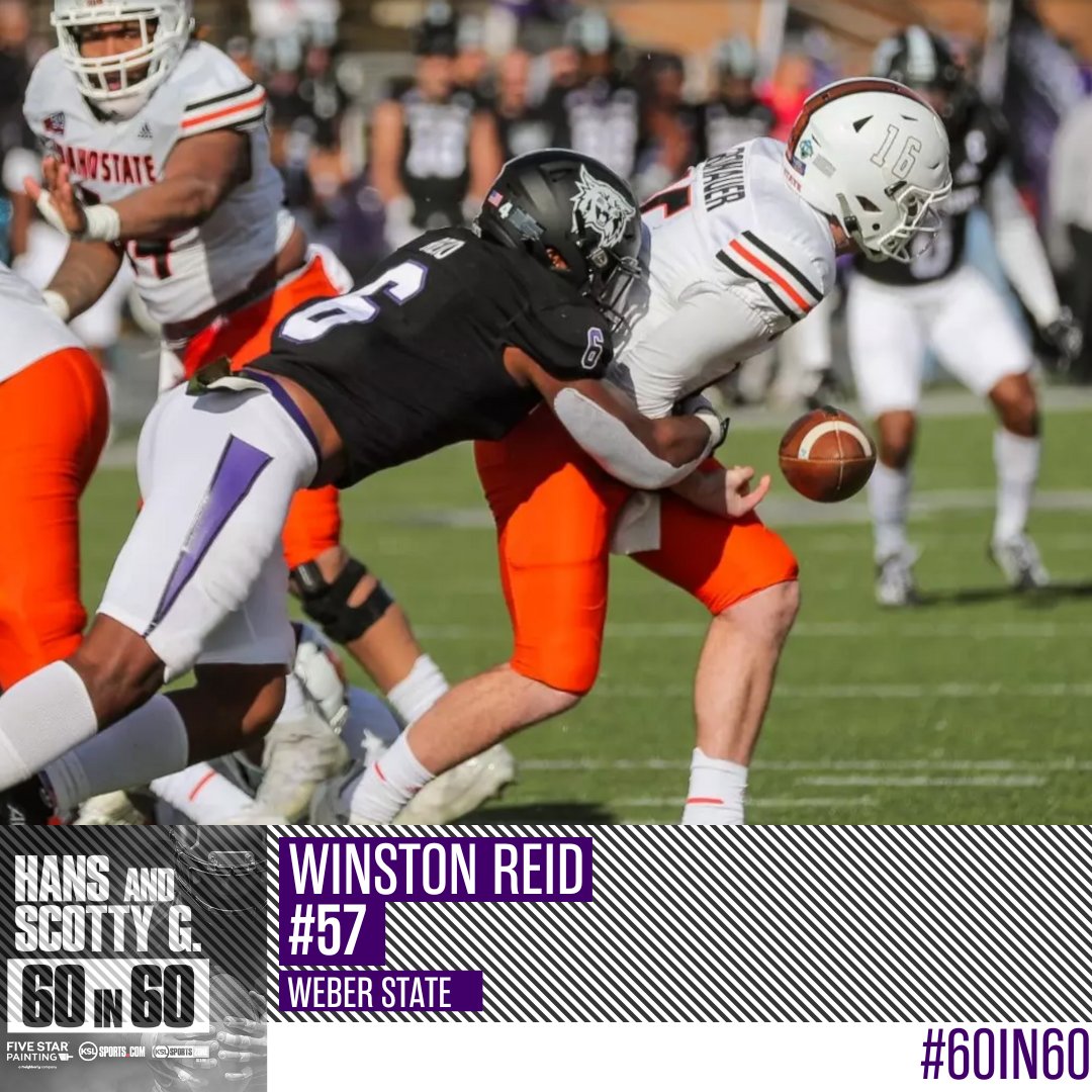 Coming in at #57... 

Winston Reid of @weberstatefb 

@975Hans @ScottyGZone #60in60 #WeAreWeber