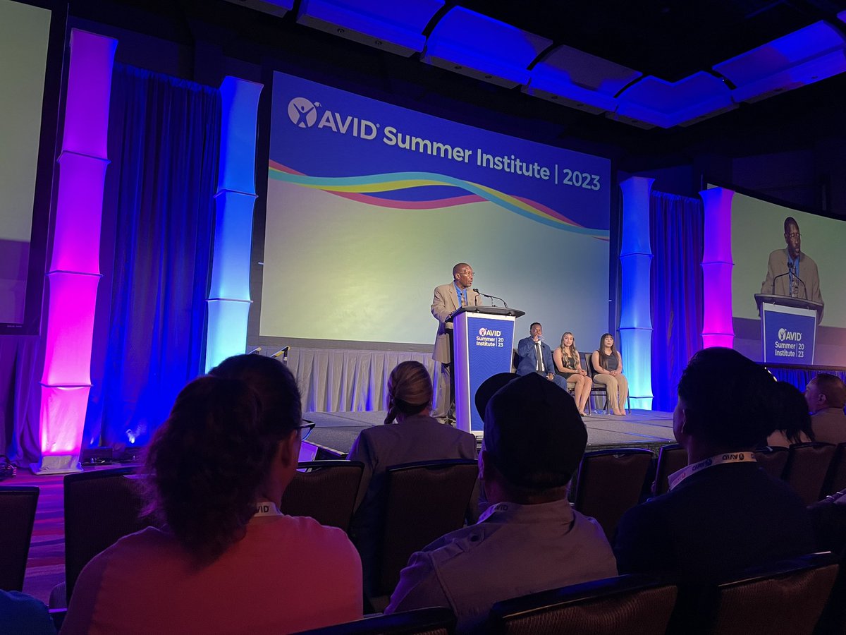 Thank you @AVID4College for an amazing General Session. Listening to our very own @ClintISD HHS Grad Kayla has inspired us all. Thank you to all the other speakers as well. #AVIDSI2023 #AVID4Possibility