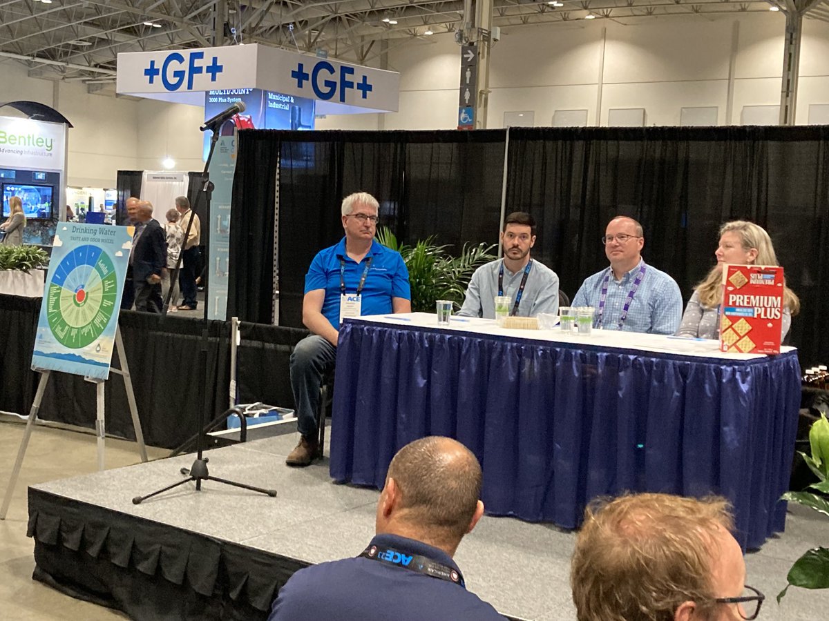 Getting down to the finalists at the #ACE23 Best of the Best Tap Water Taste Test. Come catch the action at Booth 844!