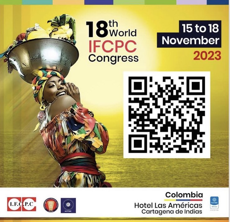 aepccolposcopia's tweet image. Cartagena de Indias acogerá del 15 al 18 de noviembre de 2023 el 18º Congreso de la #IFCPC
La #AEPCC participará con un #workshop el 15 de noviembre.
Consulta el programa y aprovecha para inscribirte con cuota reducida antes del 15 de junio en:  worldifcpccongress.com/es/