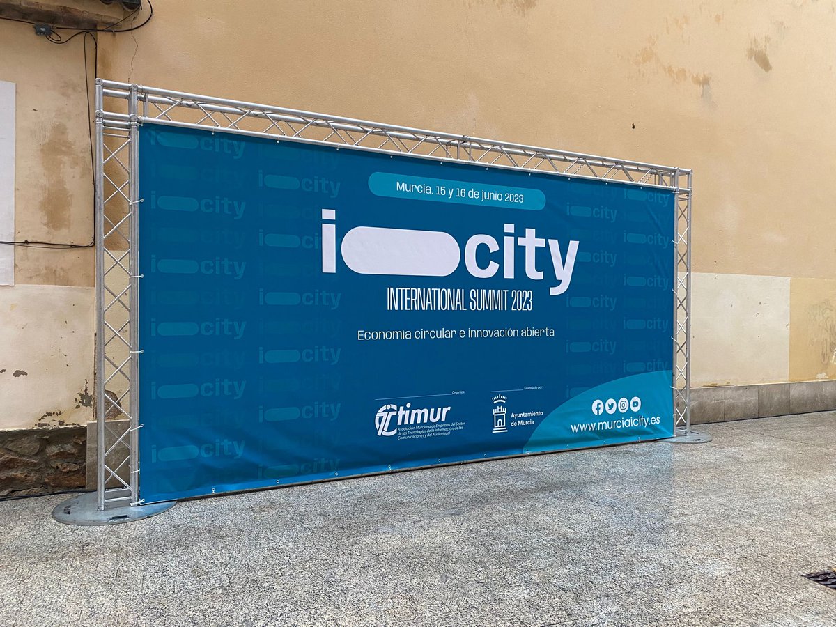 ¿Sabías que el Ayuntamiento de Murcia financia este evento para que tú puedas escuchar las soluciones de grandes especialistas en Economía Circular e Innovación Abierta totalmente gratis?Apostamos por la sostenibilidad. Solo falta 1 dia!!! Entradas en murciaicity.com