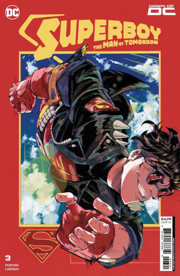 Issue #3 of Superboy  The Man of Tomorrow released on the DC app. It's so much fun. Bold, primary colors fun. It's nice to see Conner be challenged in little and big ways about what his next step is. Buy the book next Tuesday when it goes on sale