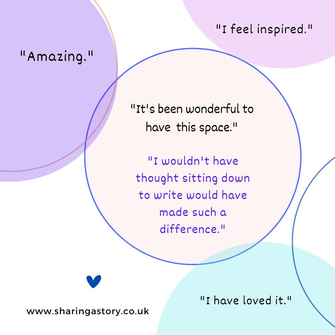 We LOVE working with @womensaideml & wanted to share some feedback from a recent block of creative writing sessions supported by the
Communities Mental Health & Wellbeing Fund Programme. Thank you! @volunteerel #communitiesmentalhealthandwellbeingfund #creativitymatters