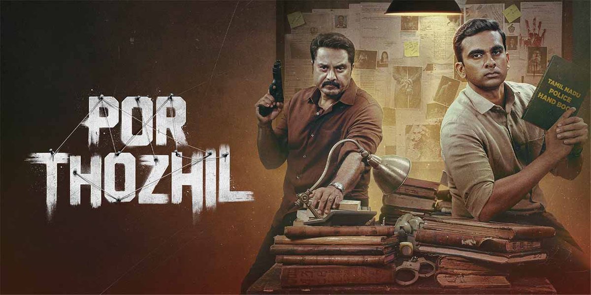 I don't recall any recent Malayalam suspense thriller giving me the wholesome experience that #PorThozhil did. Newcomer Vignesh Raja directs with a veteran's finesse. More than the killer's identity, which was done neatly, of course, l was eager to learn the motive. Brilliant!