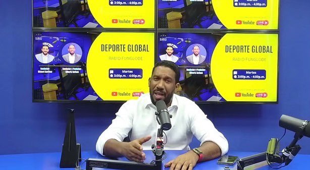 RadioFUNGLODE's tweet photo. Deporte Global | En vivo 🔴
Sintoniza ahora, en nuestro canal de YouTube #RadioFunglode ⬇️
https://t.co/75NtyeZotR https://t.co/BmqKVLas3m