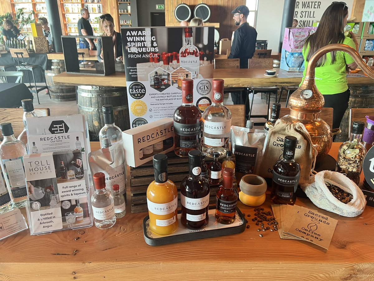 A fab morning at Tasting Tayside &amp; Fife Event at Arbikie Distillery.
It was fabulous to see Angus hosting this event. Thanks go to <a href="/appetite4angus/">Appetite for Angus</a> &amp; the other Regional Food Groups for co-ordinating, &amp; to @scotfooddrink for funding. Great conversations had &amp; lots to follow up on.