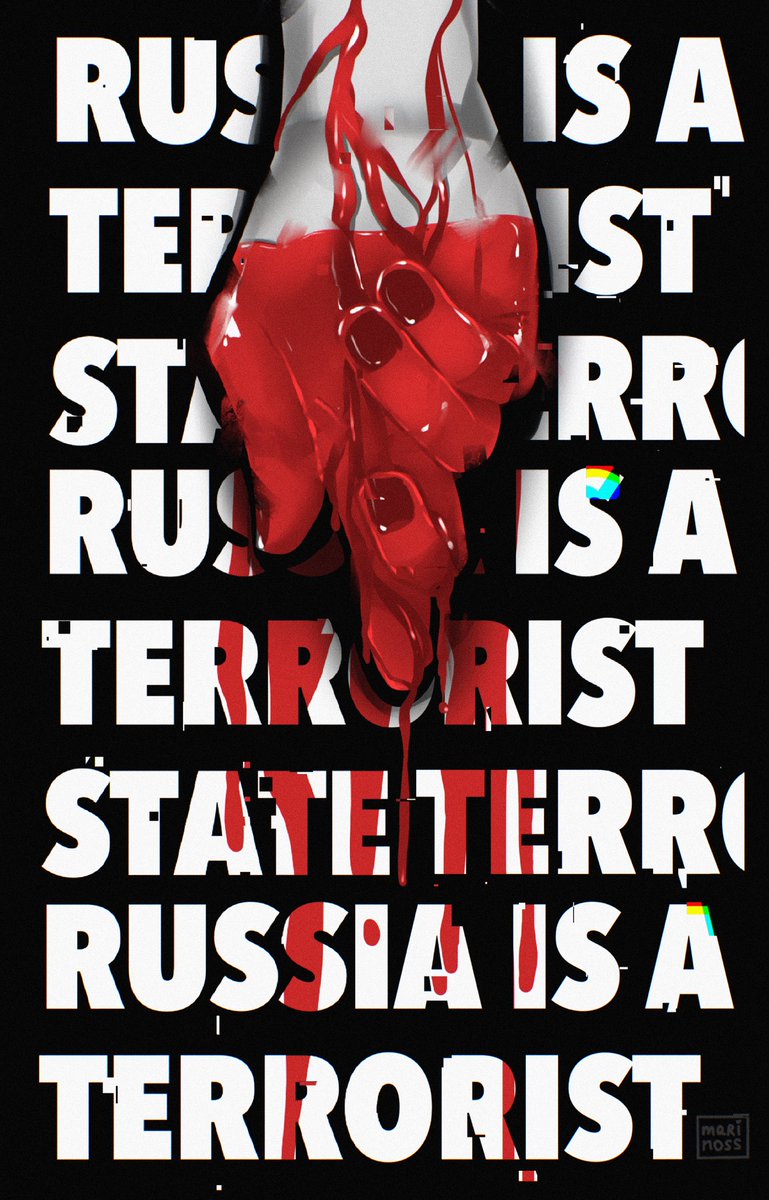 marinoss_art's tweet photo. #RussiaIsATerroristState https://t.co/262d8FEwvZ