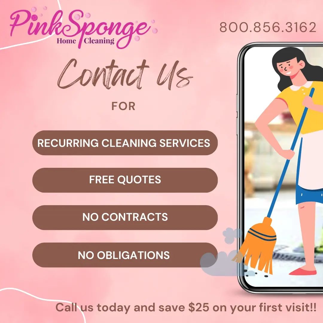 No obligations, simply call us today and save $25 on your first visit!!

800.856.3162
#glendora #house #clean #cleaner #cleaning #home #pink  #maids #maid #Azusa #RanchoCucamonga #Pomona #Fontana #sandimas #Claremont #socal #California  #upland #inlandempire #deal #dealoftheday