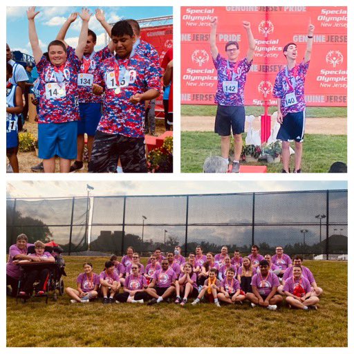 Miss_Diakos's tweet photo. The memories made from the Special Olympics Torch Run all the way down to TCNJ for Summer Games will forever be treasured. Thank you to the parents, coaches, volunteers, & athletes for making this weekend perfect! #TakesaVillage #EnhancingtheStudentExperience #InclusiveSports https://t.co/8KVsZPhw9f