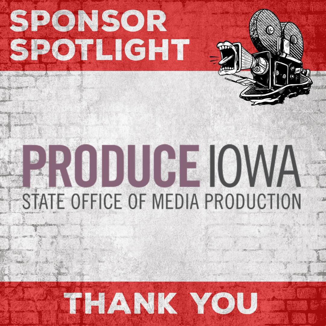 Thank you to our friends at Produce Iowa for always supporting SNAFF! #snaff2023 #filmfest #filmfestival