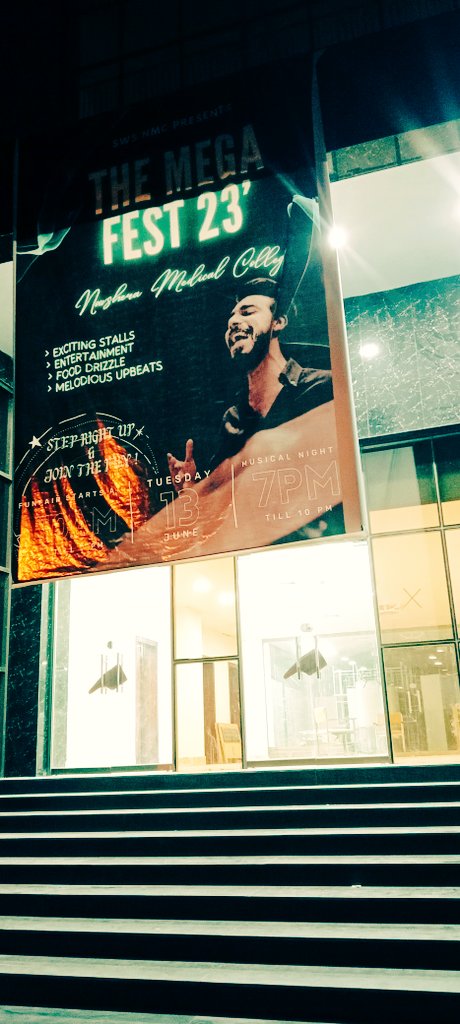 Sadeeq_Hasrat's tweet photo. Today was a lot of fun. Enjoyed listening to Obaid Khan's singing live.
@iobaidkhan7
#Funfair2023 #NMC https://t.co/TvwcA1b8UY