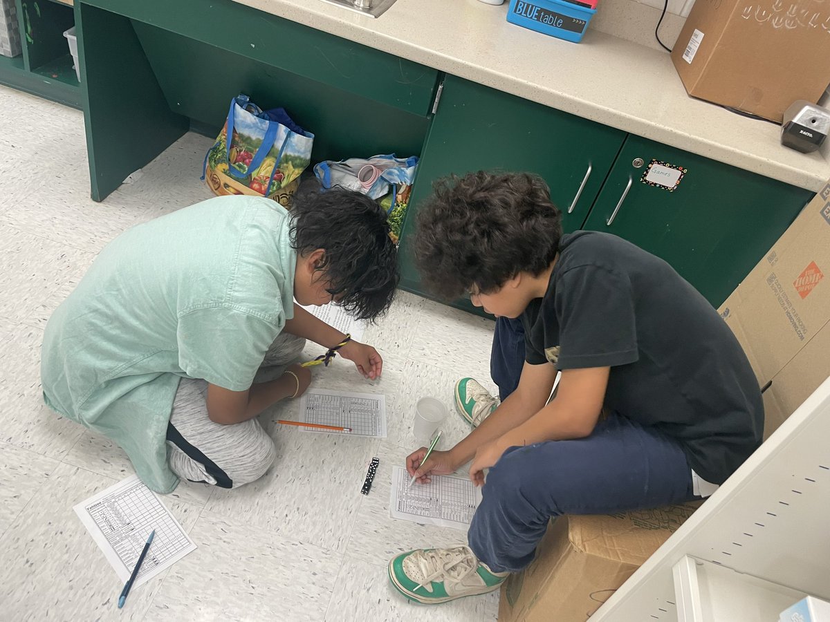 End of year fun in 6th grade today. Field Day 2023 AND learning the game of Yahtzee! <a href="/GrahamRoadES/">Graham Road ES</a>