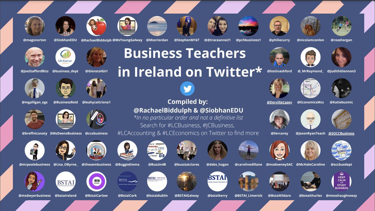 john__________d's tweet image. I feel so lucky to be part of the Irish Business teacher community. I’ve learnt so much and stolen so many resources from the wonderful people attached. Finally in a place where I can share some of my own (may be useful for any PMEs or NQTs in particular) drive.google.com/drive/folders/…