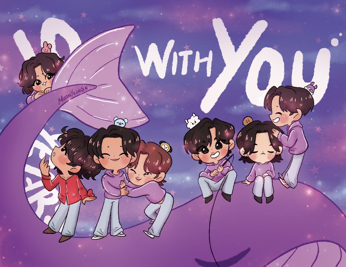 For another 10 years with you💜✨
#btsfanart #BTS10thAnniversary #10yearswithBTS #아포방포 #BangtanTurns10 #btsfesta2023