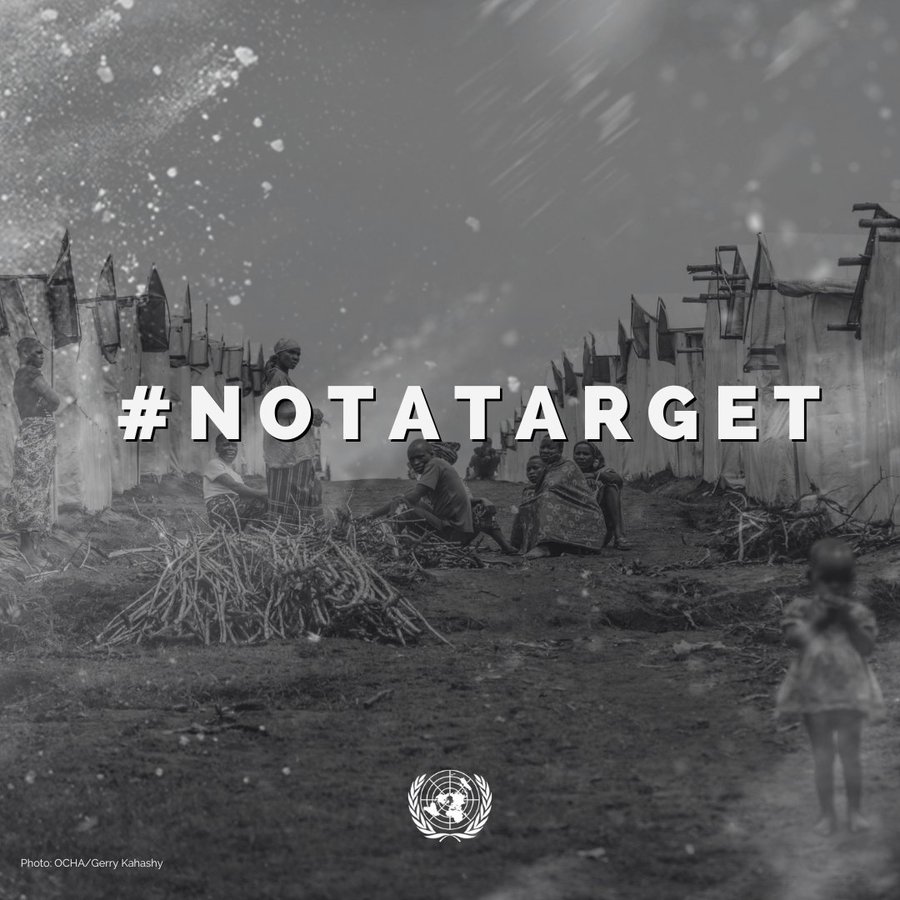 We have received reports that at least 46 people, including women and children, were tragically killed in an attack on a displacement camp in Ituri, #DRCongo, yesterday. It is the 25th violation of an IDP site so far this year. This is horrific and must stop immediately.