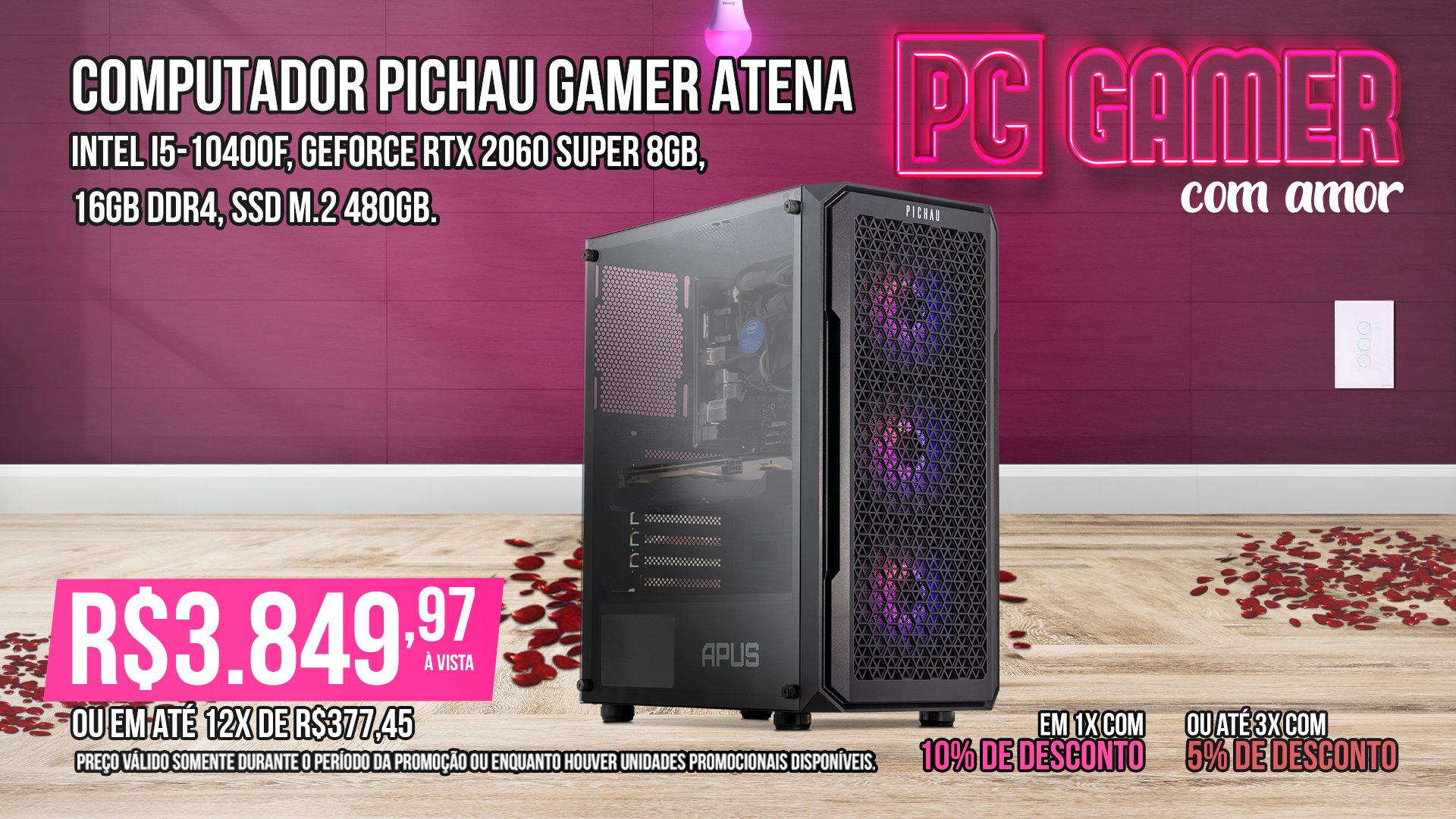 Pc gamer pichau gamer