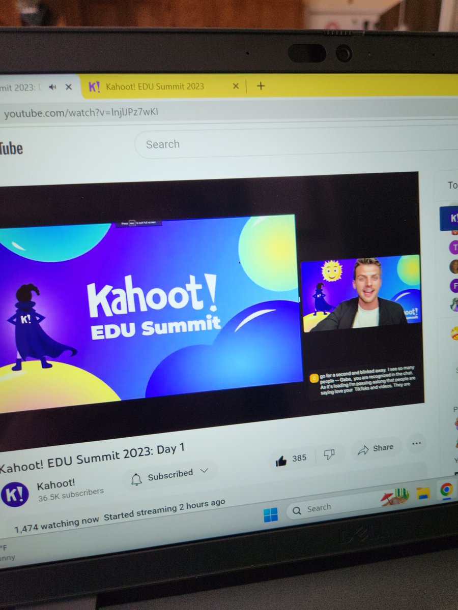 JenniferMarti26's tweet image. @kahoot #KahootEduSummit with #professionaleducator 
@gabedannenbring #ProfessionalGrowth in
the importance in finding the  JOY &amp;amp; Inspiration in Education