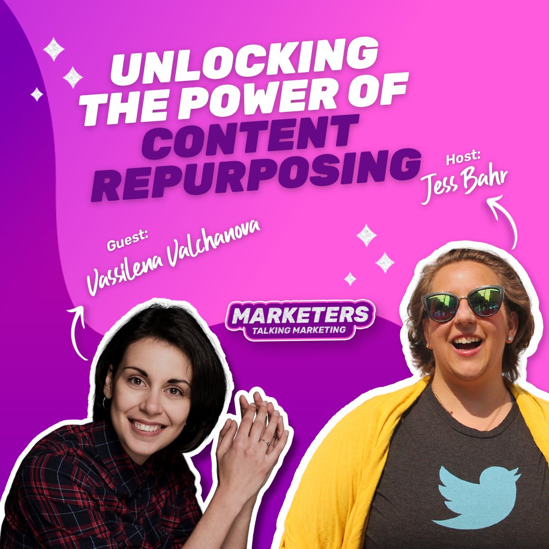 putapixelonit's tweet image. 🚀 Vassilena Valchanova and I discuss the immense value of content repurposing in this episode. Don&apos;t miss out on this game-changing conversation by visiting somegrowth.agency/marketers-talk…! 

#ContentRepurposing #ImpressiveResults