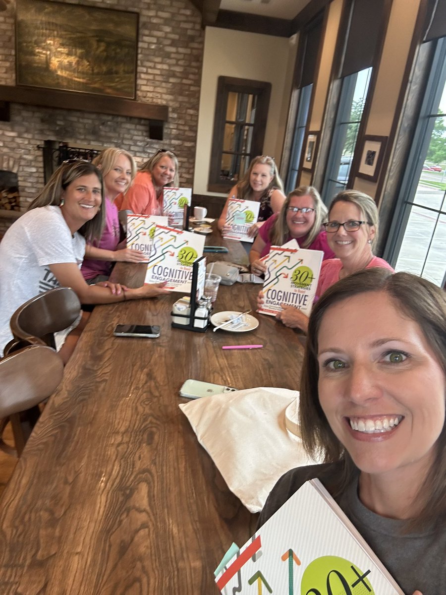 Love discussing all the ways we’re already using cognitive engagement in the classroom in #RobinsonISD! <a href="/RebeccaStobaugh/">Rebecca Stobaugh</a>