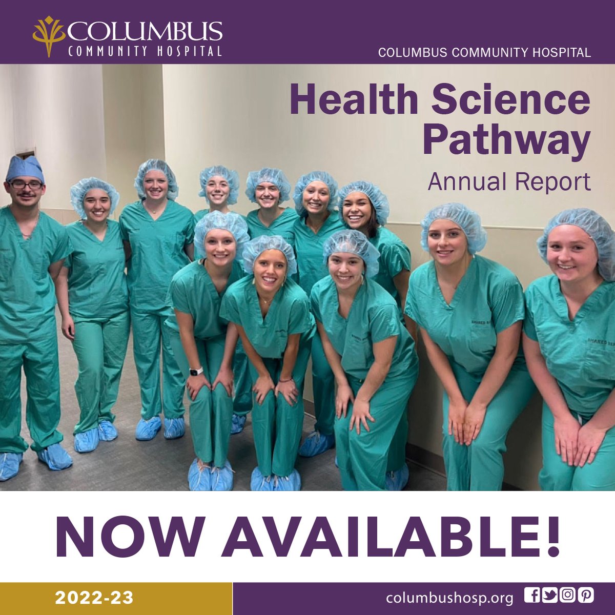Our Health Science Pathway Annual Report is now available! Learn how local students are making their futures brighter by participating in this program. ow.ly/nWHv50OBflR
#futurenurse #healthcare #columbusnebraska