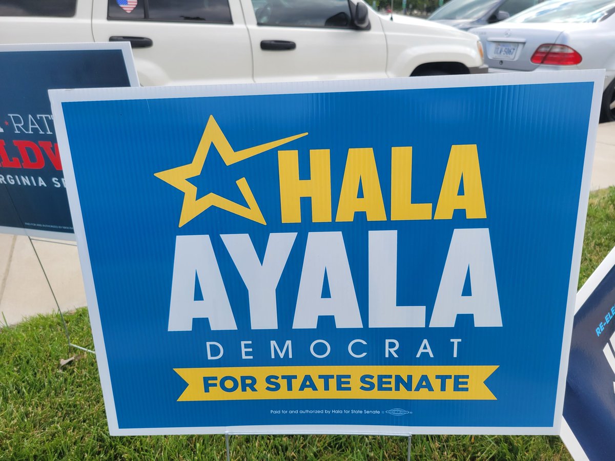 IvaniaCastill17's tweet photo. #PrinceWilliamCounty There's one week left until the #Primaries_elections Our #VOTE nuestro #VOTO es 🗳🇺🇲🚀 is For @HalaAyala 🗳📥✅️ For #STATE_SENATE for the NEW 33rd district is a great leader who has never stopped fighting for the rights of our community Every vote Counts. https://t.co/0d9ei9J0iX