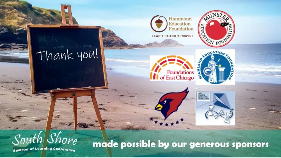 Thank you to all of these sponosors for their donation to make the #SouthShore23 conference happen. Visit them and help support them through the school year to help show our support. Thank you sponsors, you the real ones.