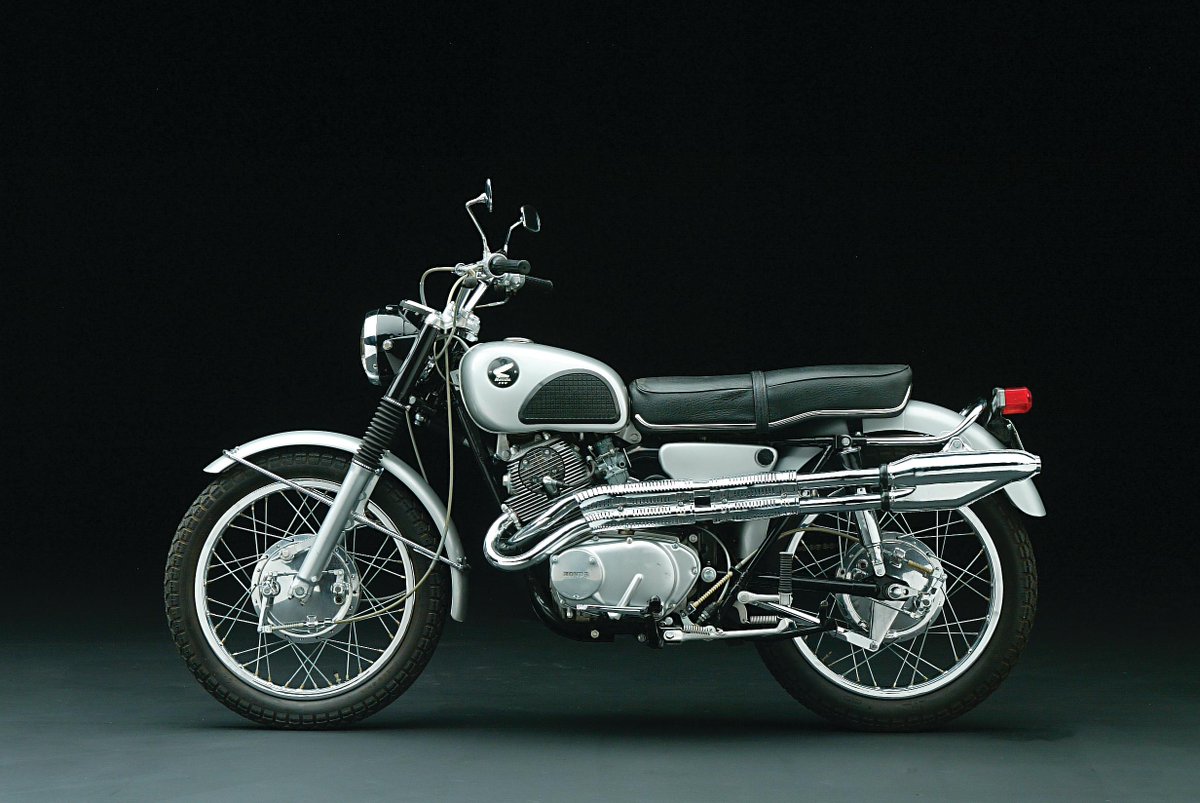 With the recent announcement that the SCL500 is headed to U.S. customers, let's take a look back at Honda's original 'scrambler'-style motorcycles--the 1962 250cc CL72 and the 1965 305cc CL77 (pictured here).