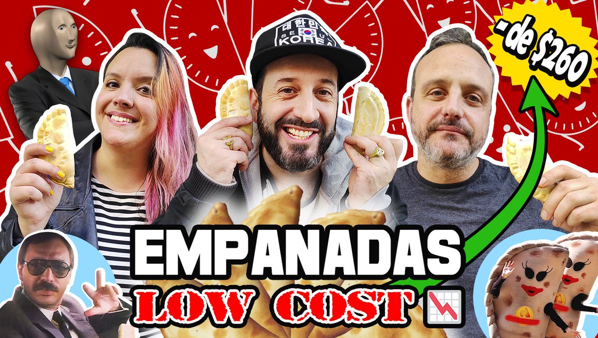 ¿Vieron que últimamente aparecieron una banda de casas de empanadas baratas? ¿Síntoma de época? Fuimos con <a href="/mc__/">matías castañeda</a> &amp; <a href="/marilinki_/">Marilina</a> a patear la zona más poblada de empanaderías y armamos una RUTA DE LA EMPANADA LOW COST 📉 

Sale a las 19hs.

Se suscriben acá: youtube.com/@hernan_panessi