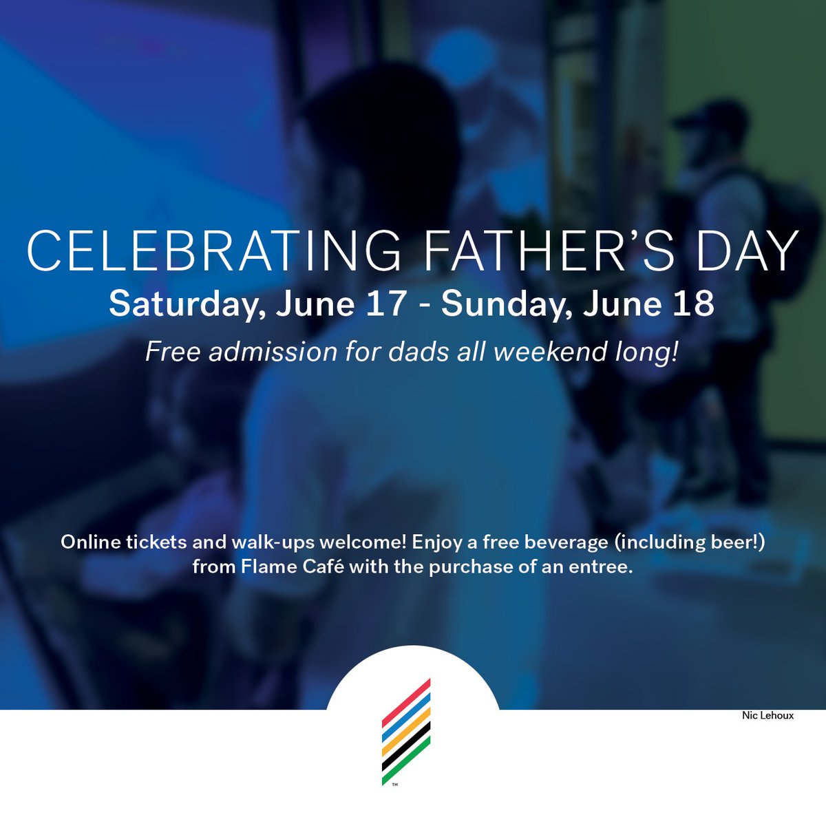 We're celebrating dads all weekend long! 👔 Enjoy complimentary admission and spend Father's Day with the stories of Team USA's greatest athletes. 🇺🇸

#TakePart: usopm.org/plan-your-visit

@VisitCOS @DowntownCS @OlympicCityUSA