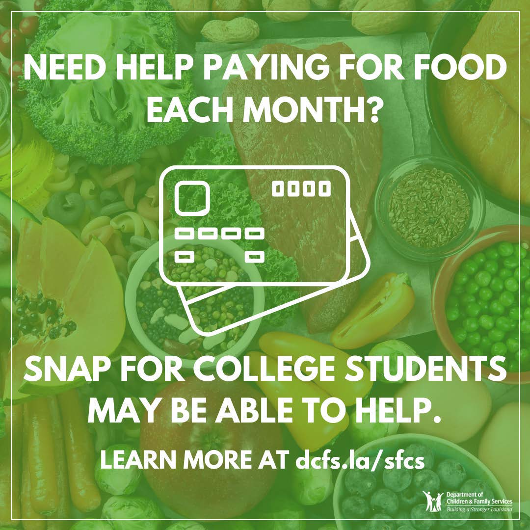 SOWELA on Twitter "SOWELA students may be eligible for Supplemental