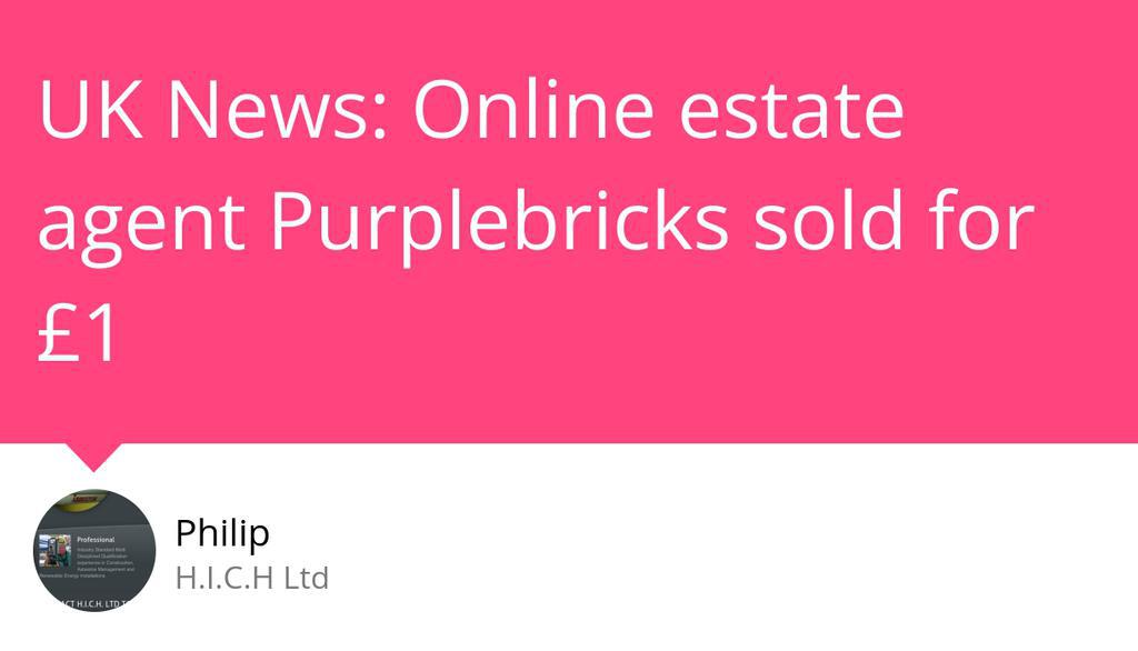 Follow us on our social networks to keep updated with the most relevant property market news, responsible homeowner tips, and more!

Read more 👉 lttr.ai/ACyEJ

#bupa #PeakValuation #>UkNews #AdvancedTalksHeld #PotentialSuitorsInvolved #OnlineEstateAgent #£1UkNews