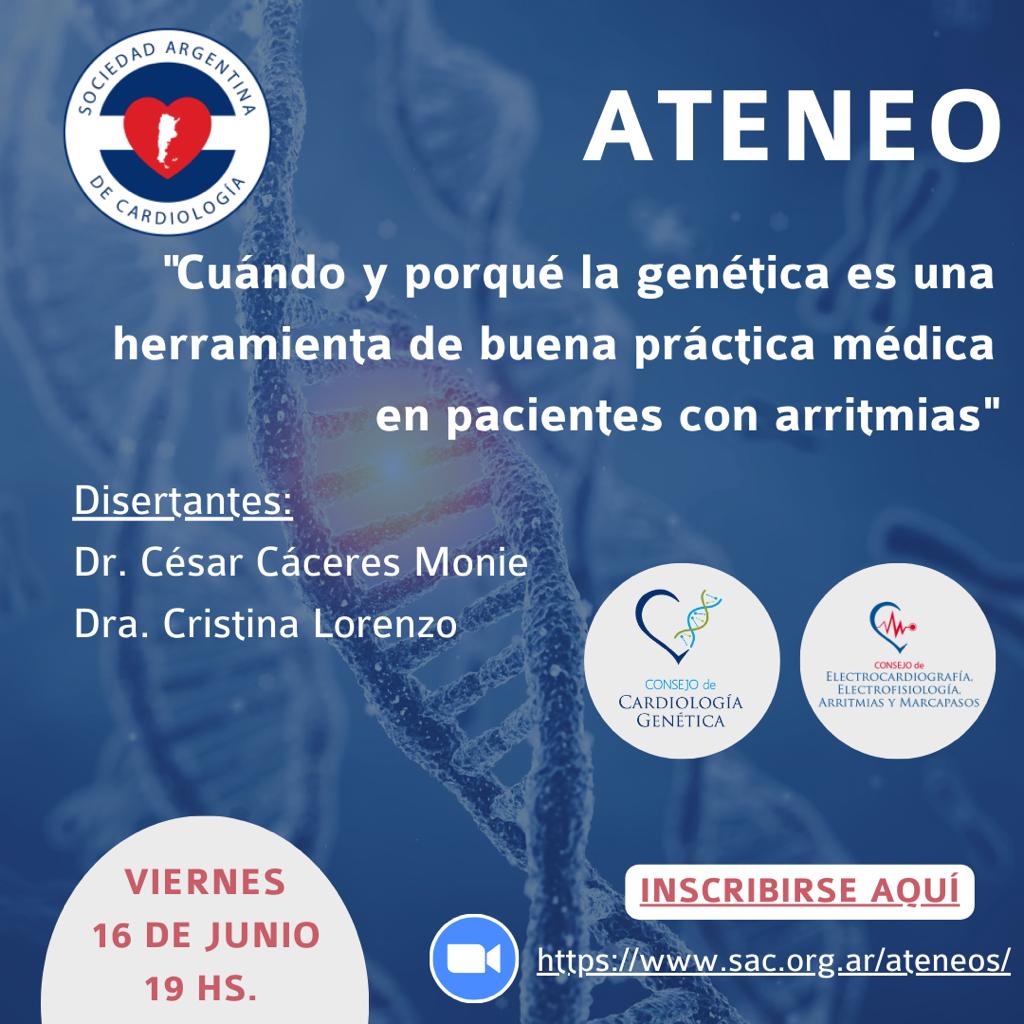 Consejo de cardiología genética de la SAC (@cardiogenSAC) on Twitter photo 2023-06-14 01:36:00