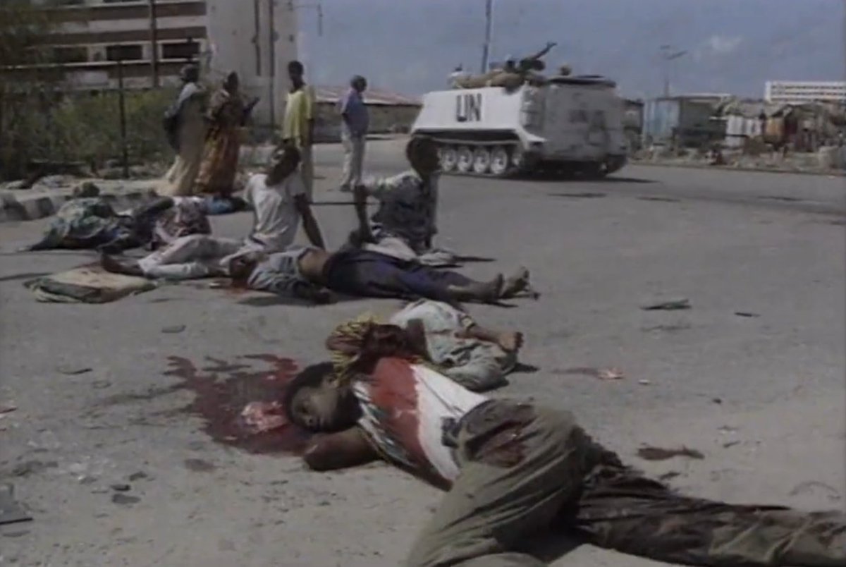 30 years ago today⏱️🇸🇴🇺🇳 June 13th 1993 - Second day of the UNOSOM Mogadishu offensive and the massacre at KM4