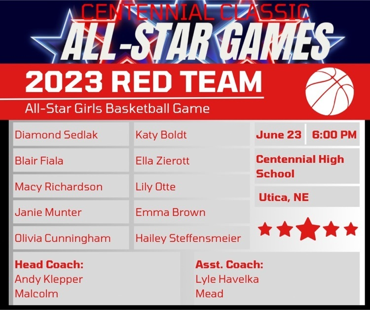 cpsbroncos's tweet photo. Athletes have been selected for the first annual Centennial Classic All-Star Girls Basketball Game! Come out to Centennial High School on June 23rd at 6:00 PM to watch some great basketball! #ccallstars https://t.co/qSkE0vyvIx