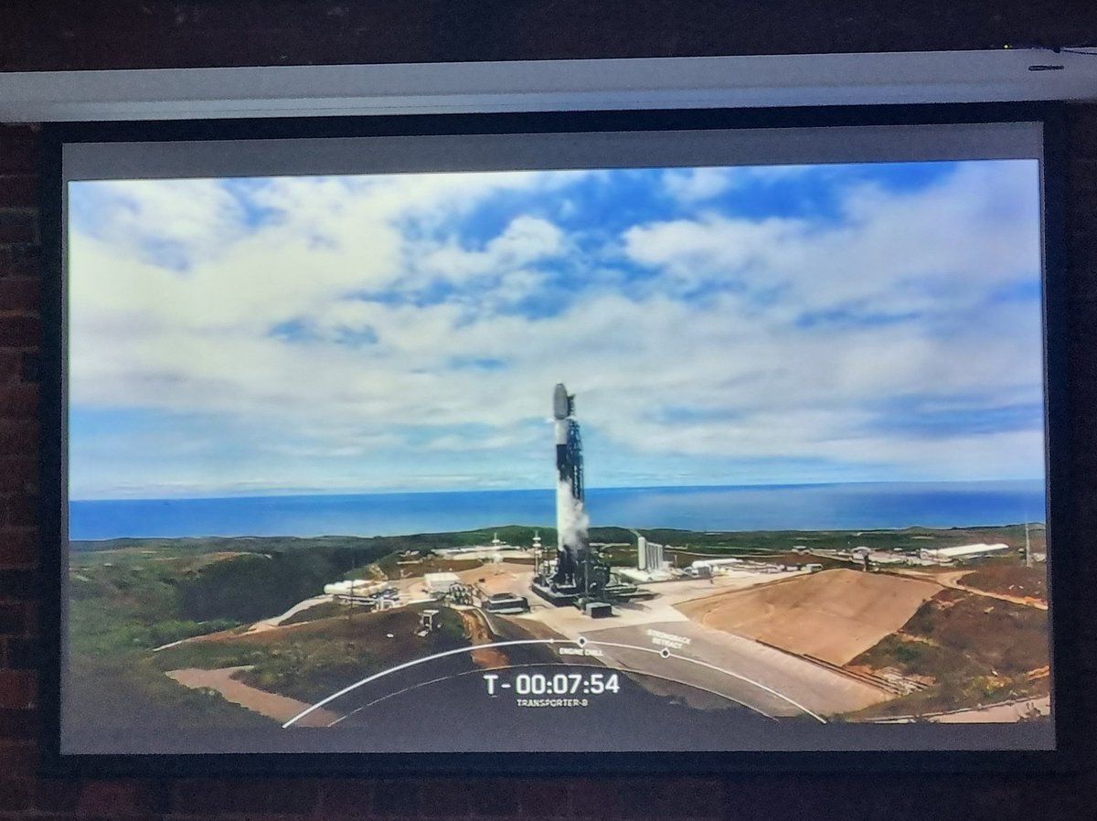 Nothing beats a brekkie <a href="/SpaceX/">SpaceX</a> launch! Congrats to our <a href="/Swinburne/">Swinburne University of Technology</a> students on their payload hosted by <a href="/skykraft/">skykraft</a> that was successfully deployed yesterday morning. Can't wait for the first images.