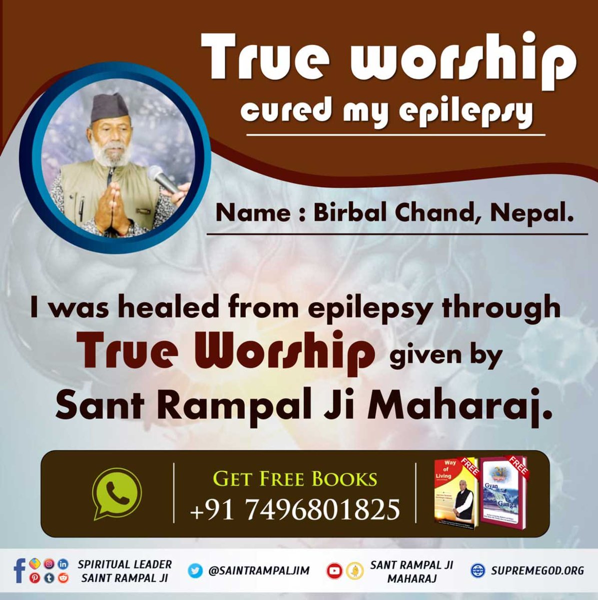 anitada23854181's tweet photo. #GodMorningWednesday
🌄🌄
By taking initiation from sant Rampal Ji Maharaj and by performing true devotion the sufferings of ‘Teen Taap’, that is, Ghos/Phantom barrier, Pitar barrier and the like will finish forever and the seeker will attain stlok🏕 https://t.co/FzDedPAkNT