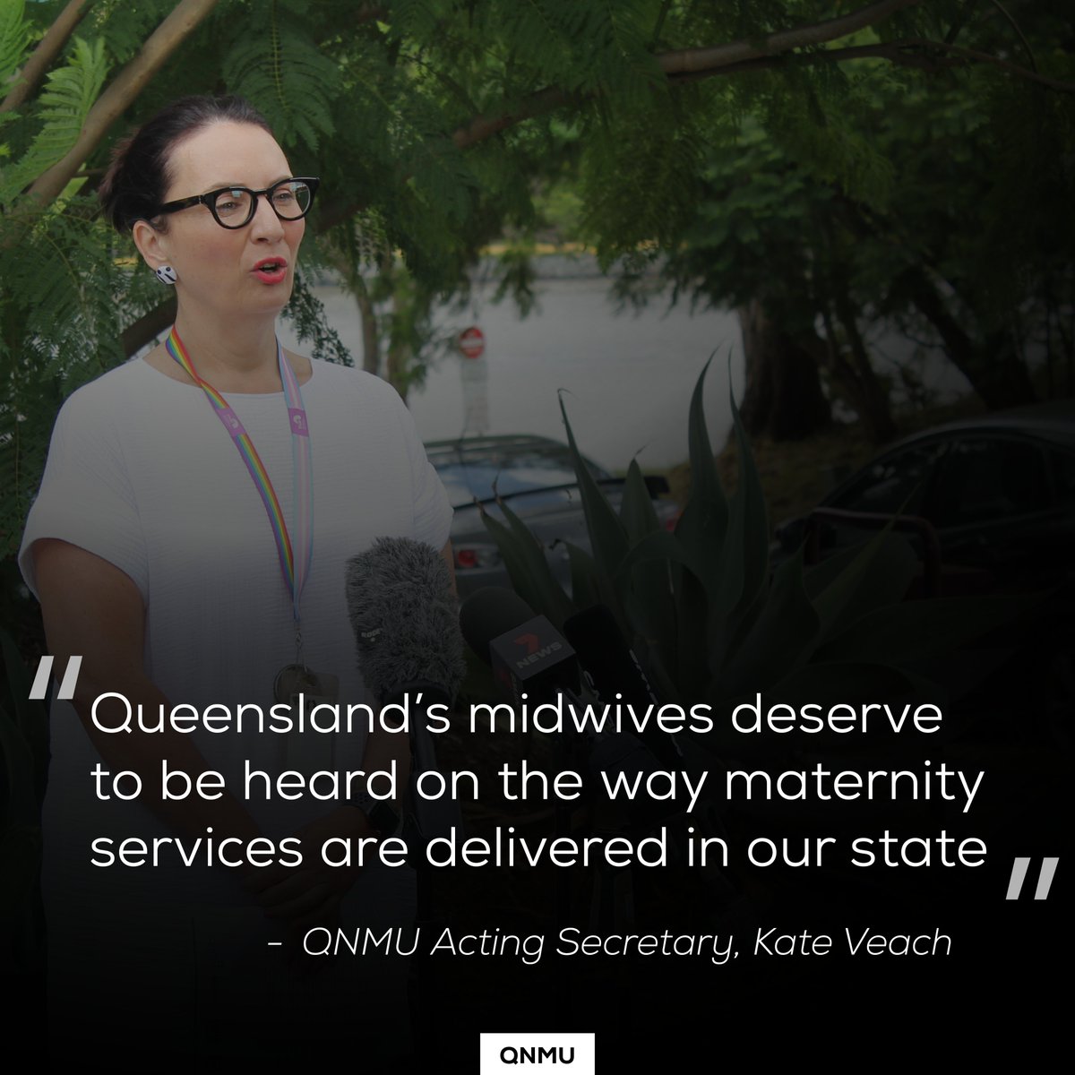QNMU Acting Secretary Kate Veach calls for a midwife-led approach to midwifery workforce planning and models of care ahead of QLD government's June 16 midwifery round table: bit.ly/3CqerpD