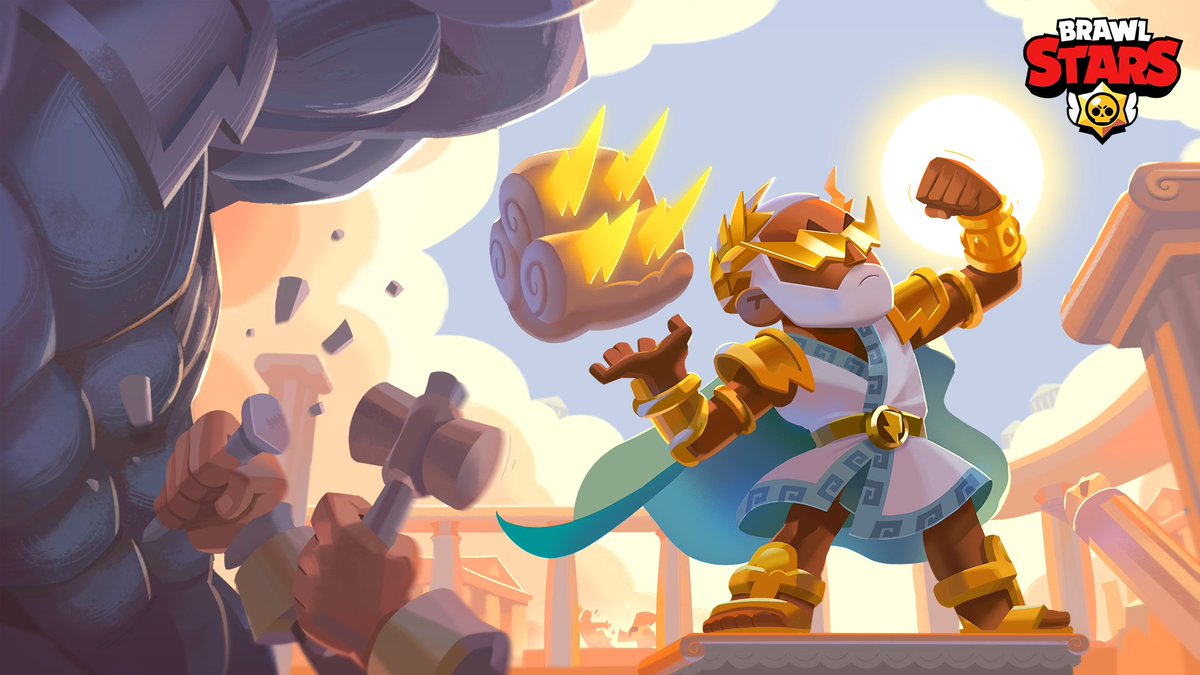 BrawlStars168's tweet photo. 𝗪𝗲 𝗵𝗮𝘃𝗲 𝗴𝗼𝘁 𝘀𝗽𝗮𝗰𝗶𝗮𝗹 𝗴𝗶𝗳𝘁𝘀 𝗳𝗼𝗿 𝘆𝗼𝘂. 𝗚𝗿𝗮𝗯 𝗜𝘁 𝗡𝗼𝘄 -> https://t.co/4yh0NZxwRY
⛰️ The Ruler of Olympus
🌩️ The Lord of Lighting
💪 The Rocket Rain God
⚡️ The ALMIGHTY Zeus Brock! ⚡️
#LegendsofOlympus https://t.co/zpZzhWCzzc