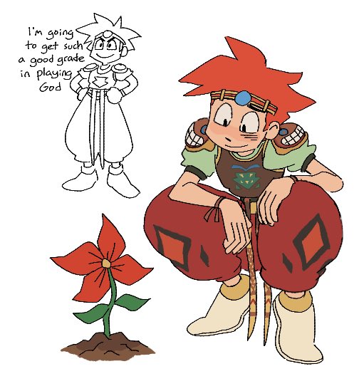 「terranigma, a neat and cool game」|LEOのイラスト