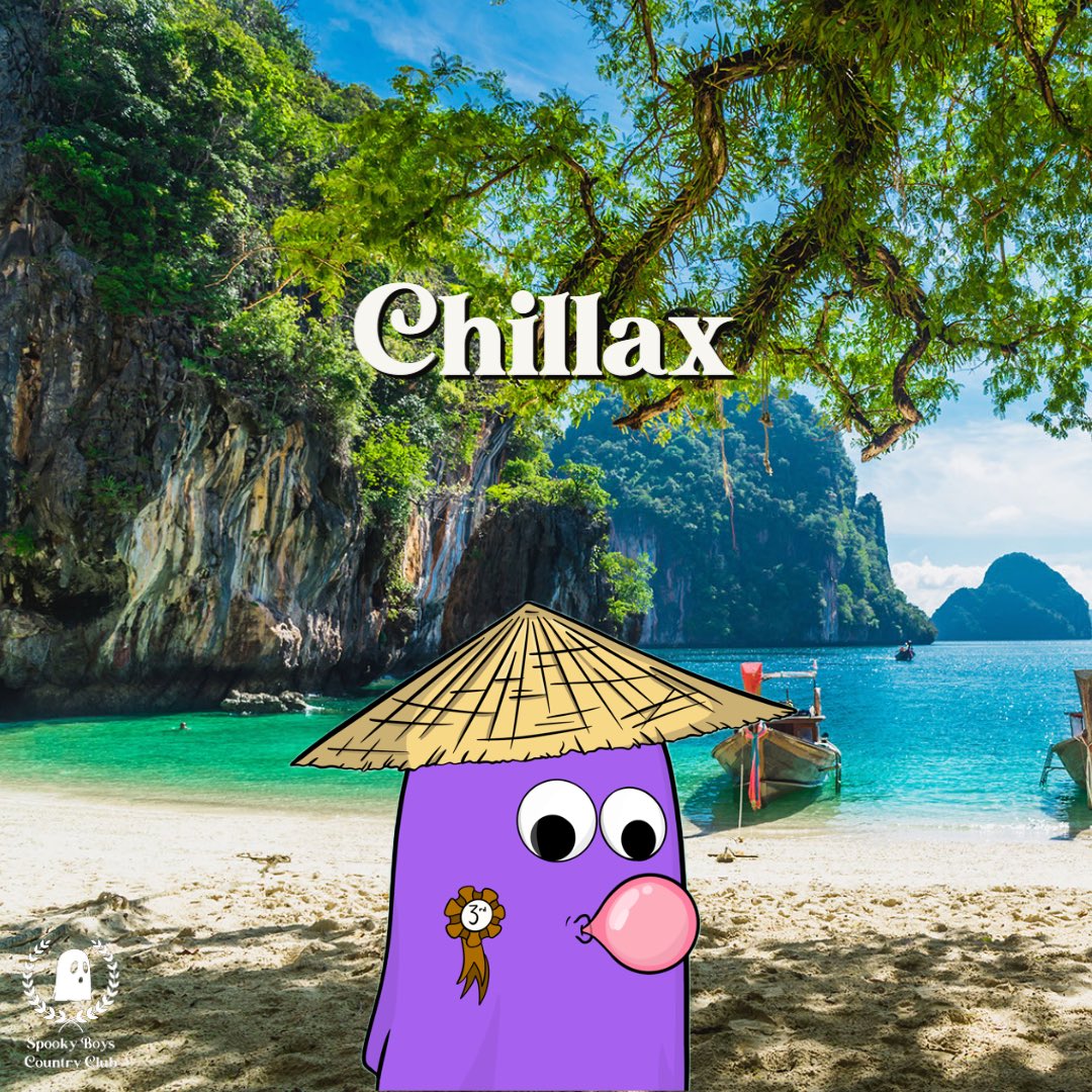 SpookyBoysCC's tweet photo. Just chillax 

#chillax #nftart #nftcommunity https://t.co/00ROfkFAGS