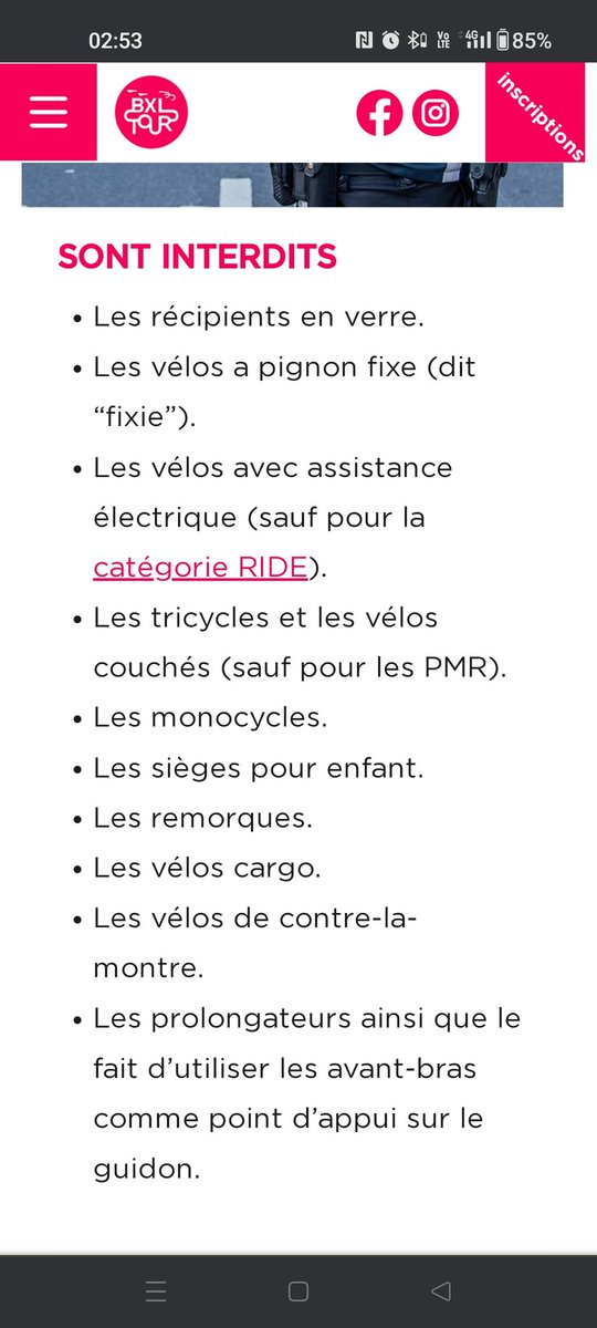 J'ai bien regarder, les #tallbike n'y sont pas 😎
Hehehe