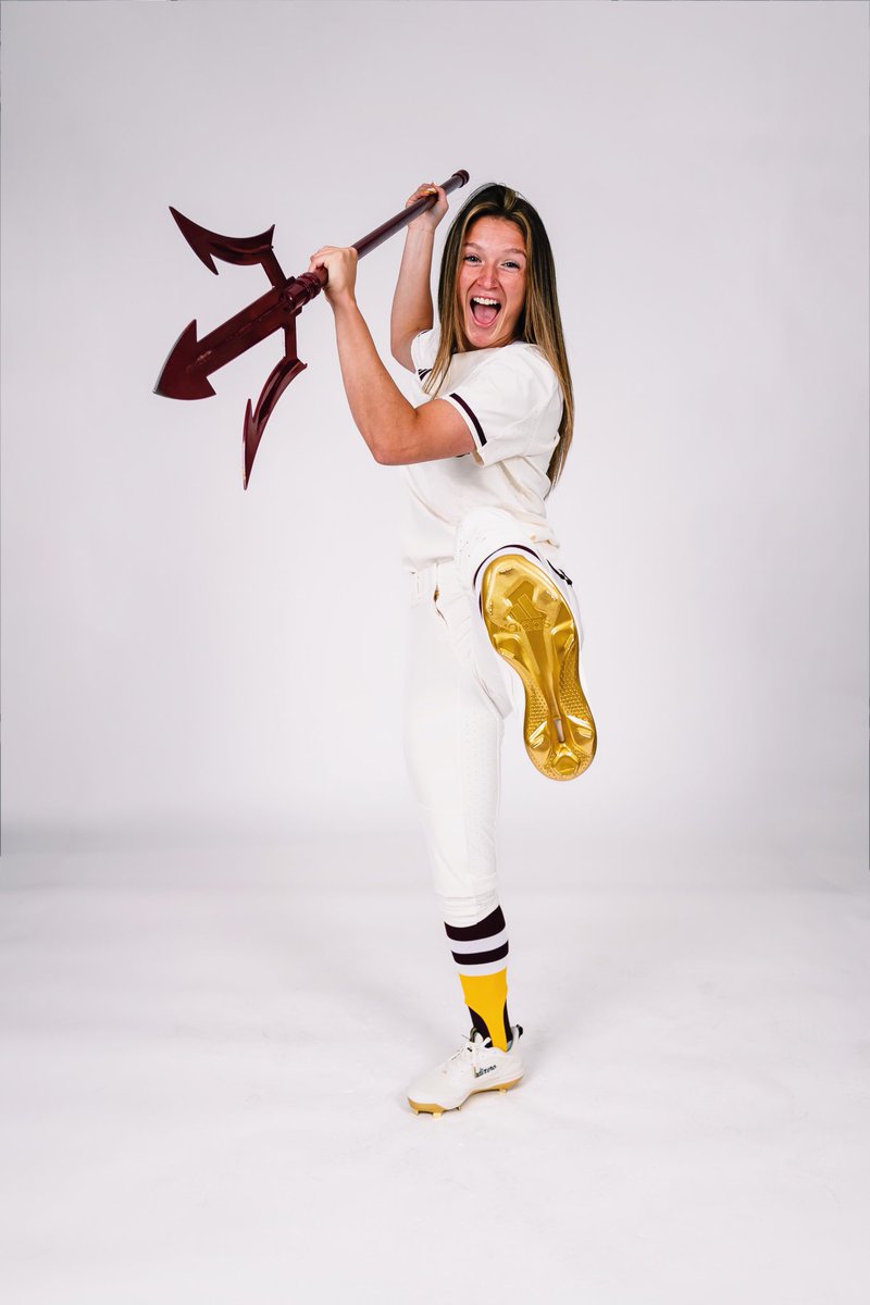 I’m excited to announce that I am going to pursue my masters degree and play softball for my final season where it started… home… at Arizona State University!! 

Very thankful for the opportunity from the coaching staff as well as the support from my parents! 
Forks up!