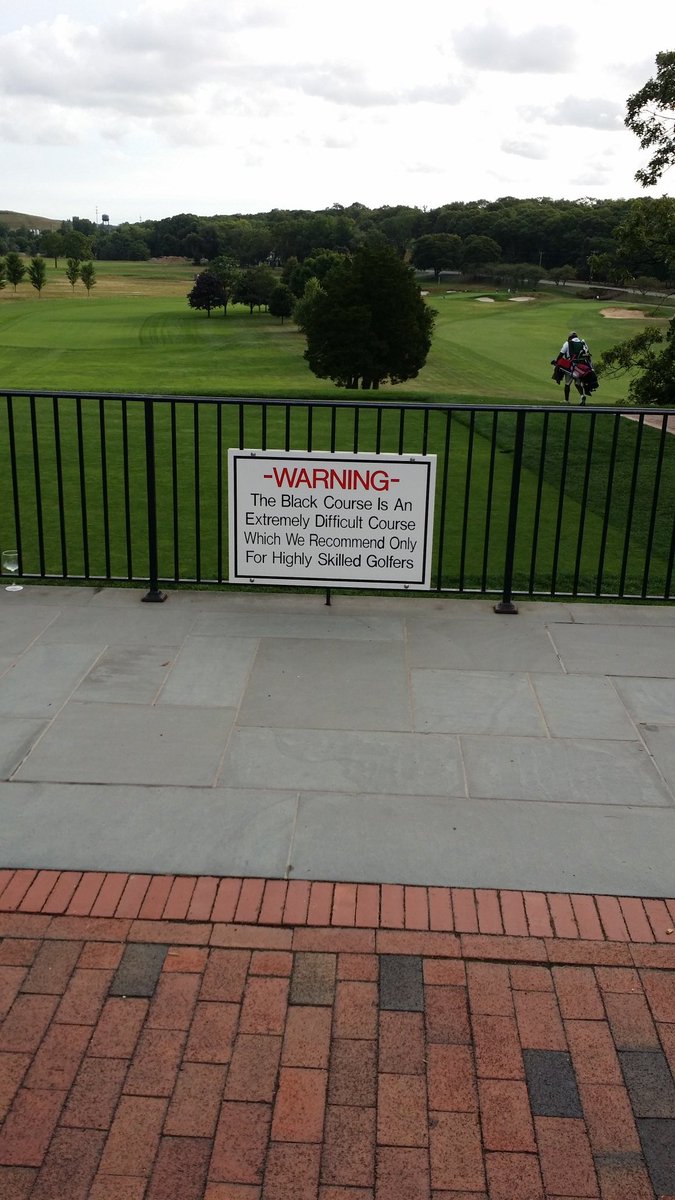 @realGolfchat @Bushwoodlooper 3 I believe. Erin Hills,what a brute of a course and a hell of a walk. Pinehurst,  best course I've ever played.That place is so majestic. When your caddies say don't say good shot til ball stops moving, you know your in for a treat. And Bethpage the sign doesn't lie. #golfchat