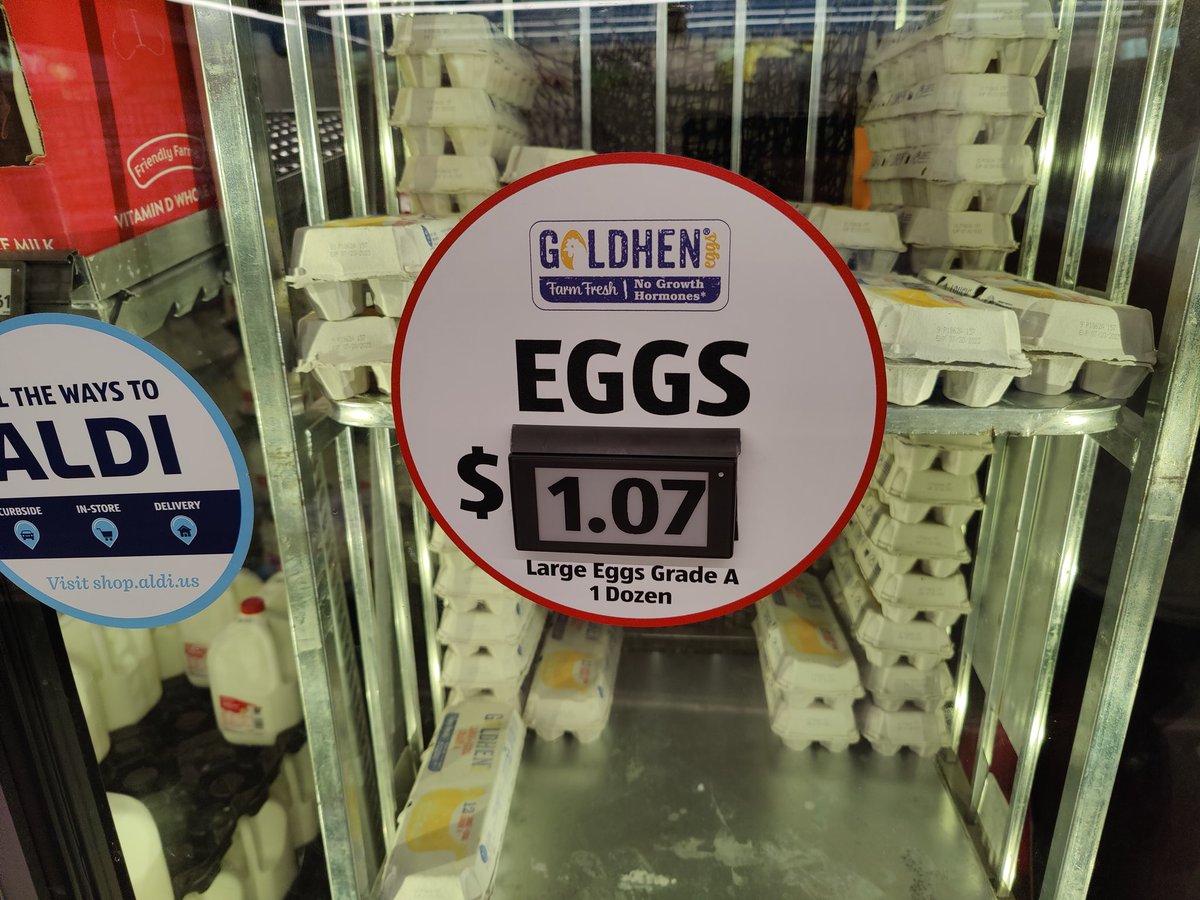 日本の民よ震えるがいい
これが米国、下落率過去最大の卵（12個）の現在の値段だぁぁぁ

※６ヶ月前は4ドル超えてた