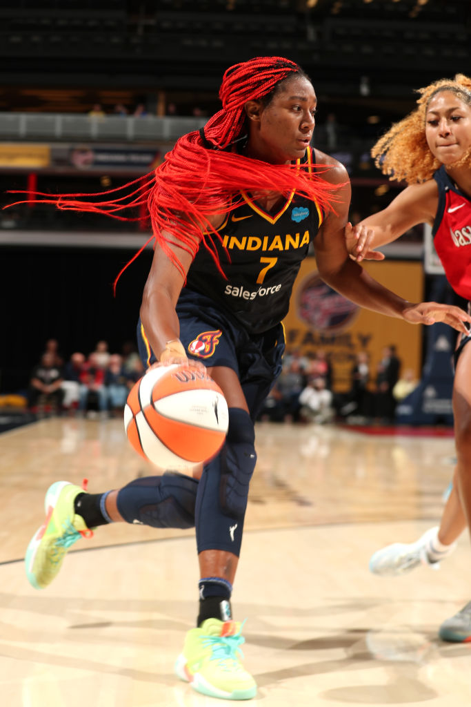 Aliyah Boston (21 years &amp; 184 days) is the youngest player in WNBA history with a game of 20 points, 10 rebounds, 5 assists &amp; make 75% FG.

Boston is the 1st player in Fever history to have a game of 20-10-5 on 75% from the field.