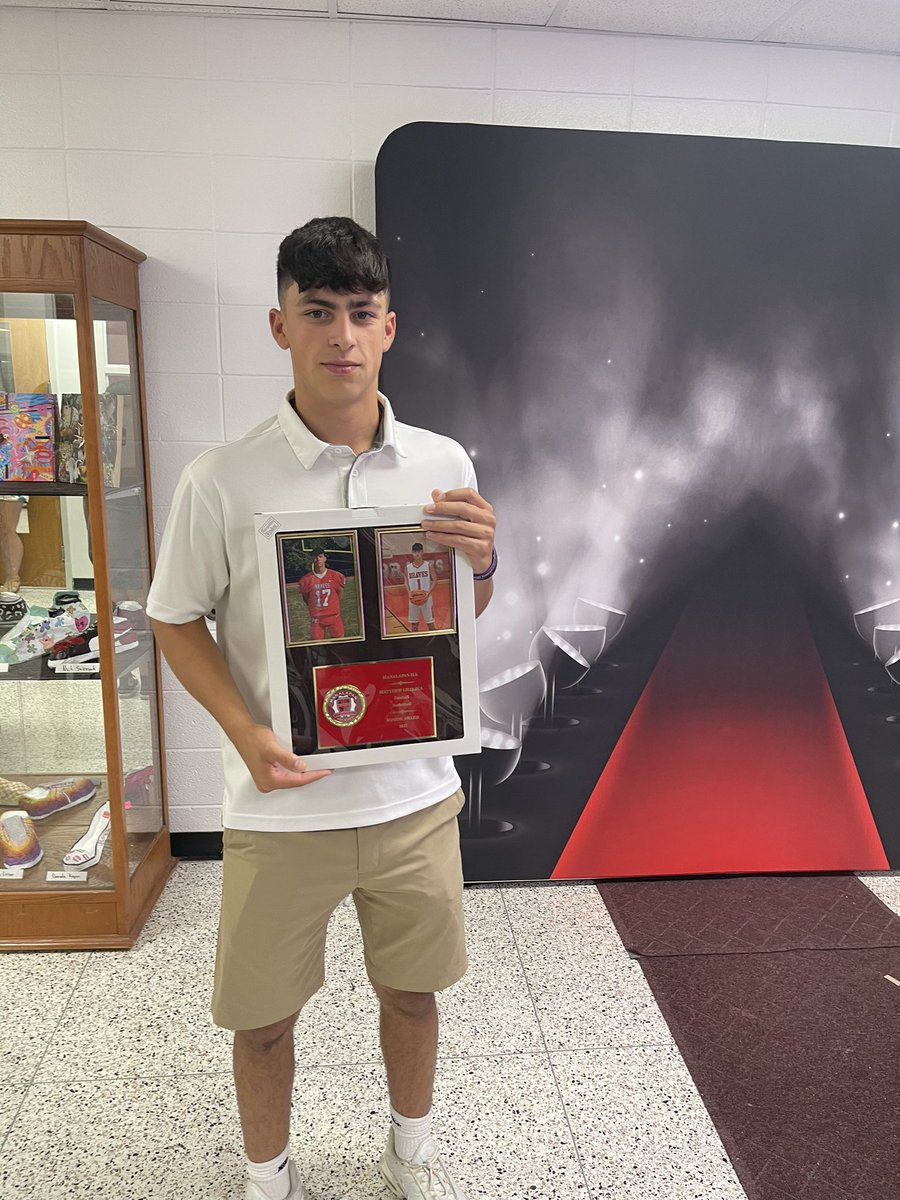Matt Grzejka (@matt_grzejka) on Twitter photo Received my two sport Varsity award at the Manalapan HS Senior Awards. Thank you to all the coaches for supporting during these four years.
<a href="/DominickLepore1/">Dominick Lepore</a> <a href="/Cody_High/">Coach High</a> <a href="/SmithPANcoach/">Coach Smith</a> <a href="/anerella_dan/">DanAnerella</a> <a href="/GoMVB/">GoMVB Sports - Recruit Content for College Coaches</a> <a href="/flightQBacademy/">Flight QB Academy</a> <a href="/CoachAVC_FDU/">Anthony Van Curen</a> <a href="/CoachTufaro/">Mike Tufaro</a> Received my two sport Varsity award at the Manalapan HS Senior Awards. Thank you to all the coaches for supporting during these four years.
<a href="/DominickLepore1/">Dominick Lepore</a> <a href="/Cody_High/">Coach High</a> <a href="/SmithPANcoach/">Coach Smith</a> <a href="/anerella_dan/">DanAnerella</a> <a href="/GoMVB/">GoMVB Sports - Recruit Content for College Coaches</a> <a href="/flightQBacademy/">Flight QB Academy</a> <a href="/CoachAVC_FDU/">Anthony Van Curen</a> <a href="/CoachTufaro/">Mike Tufaro</a>