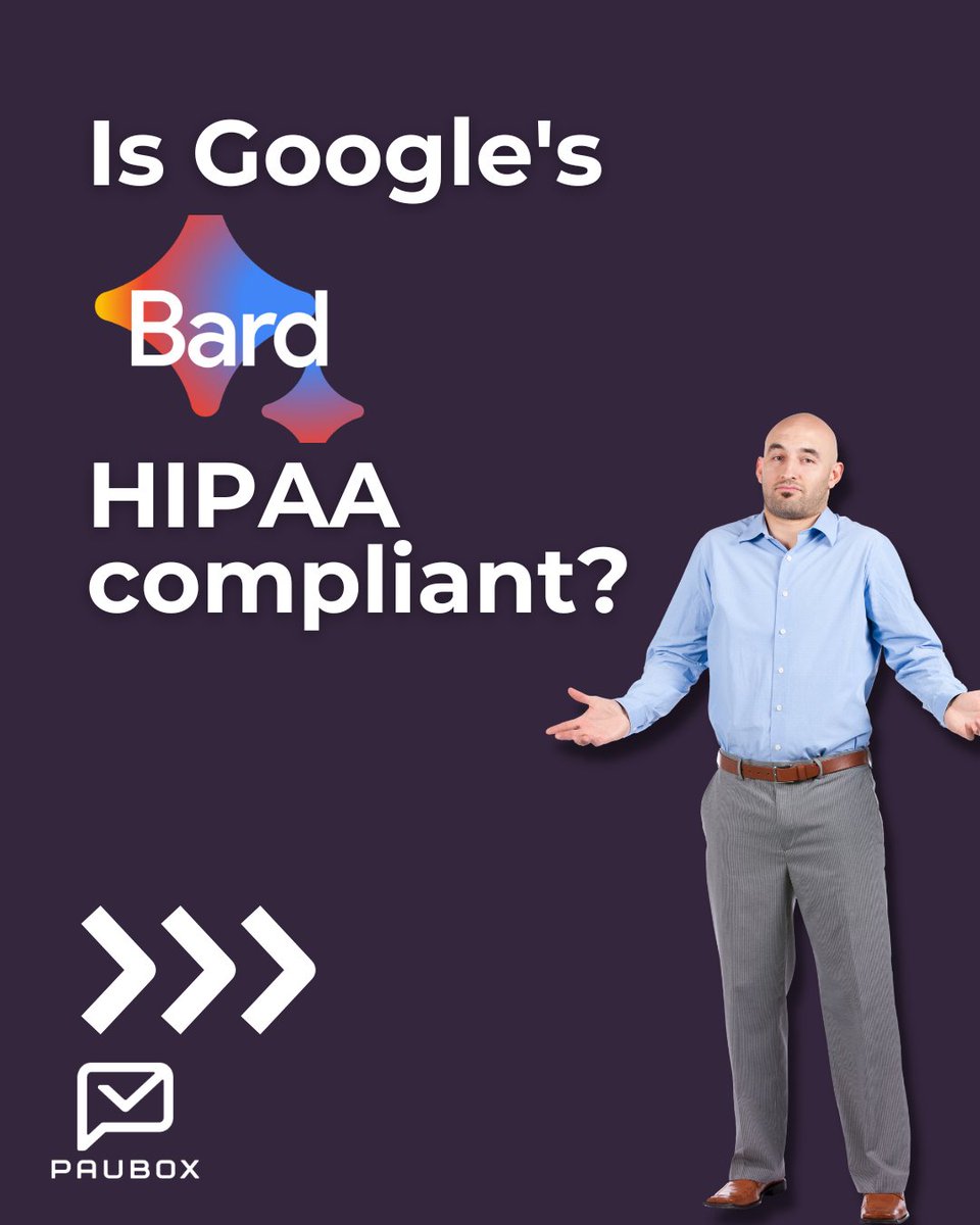 Curious about the HIPAA compliance of Google's AI Bard? Get the facts and ensure your healthcare data is protected. Read the blog post to understand the implications and make informed decisions. #HIPAAcompliance #healthcaredata #GoogleAI #healthtech
hubs.la/Q01T406H0