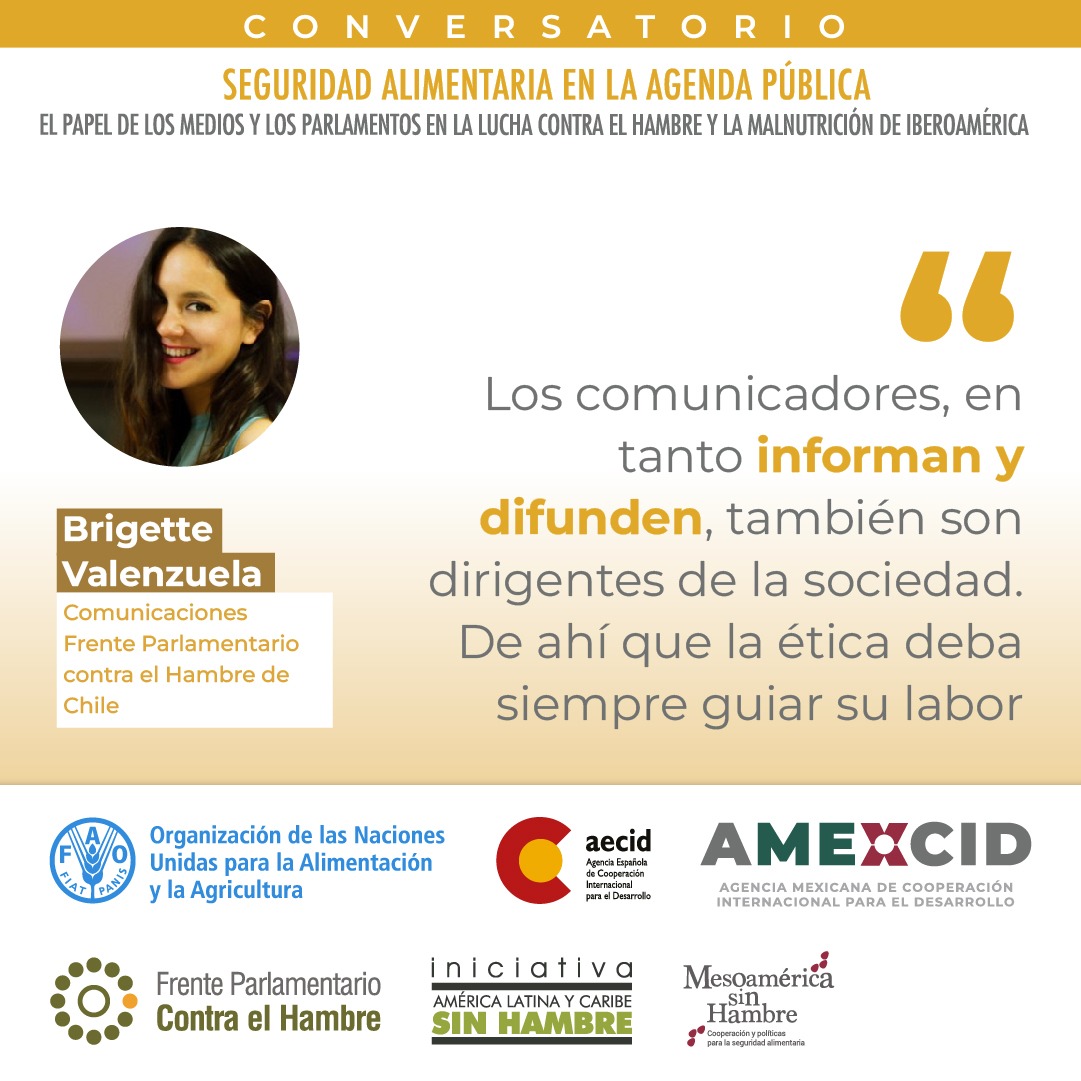 ALCsinhambre's tweet photo. ⭕️ Especialistas de #ComunicaciónParlamentaria @Marisofi2507 @PARLASUR @Chencyn @Parlatino_org y  @brivalenzuela @carolamarzan se unen a #PactoContraElHambre para poner en lo más alto de las agendas públicas a la #SeguridadAlimentaria https://t.co/lAGk7mSfUC